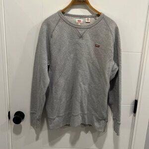 Levi’s gray long sleeve sweater size large